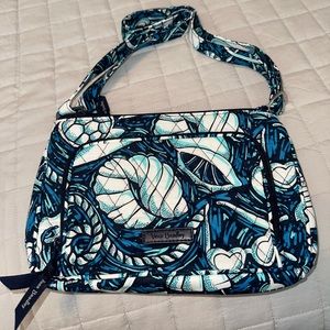 Vera Bradley RFID Little Hipster Crossbody Bag in Shore Enough pattern.